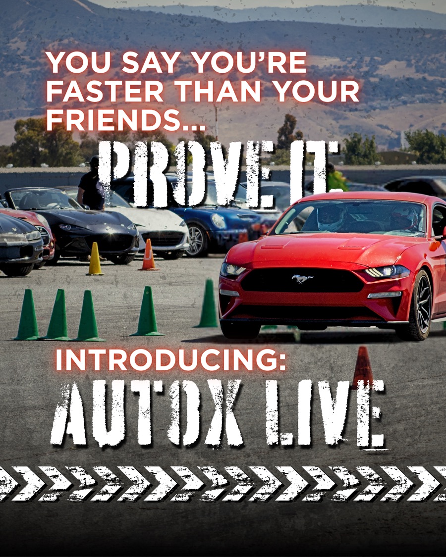 You say you're faster than your friends... Prove it. Introducing AutoX Live